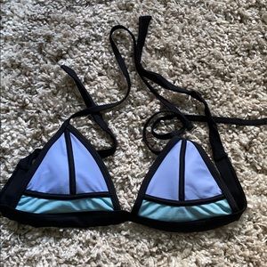 Color block Bikini Top